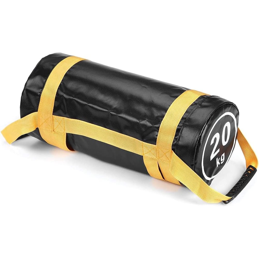 ULTIMAX Power Bag Weight Training Bag Sandbag Weight Training Power Bag with Handles & Zipper Weight Adjustable Fitness Powerbag, Weight Lifting, Powerlifting Workout-20KG ULTIMAX Power Bag Weight Training Bag Sandbag Weight Training Power Bag with Handles & Zipper Weight Adjustable Fitness Powerbag, Weight Lifting, Powerlifting Workout-20KG