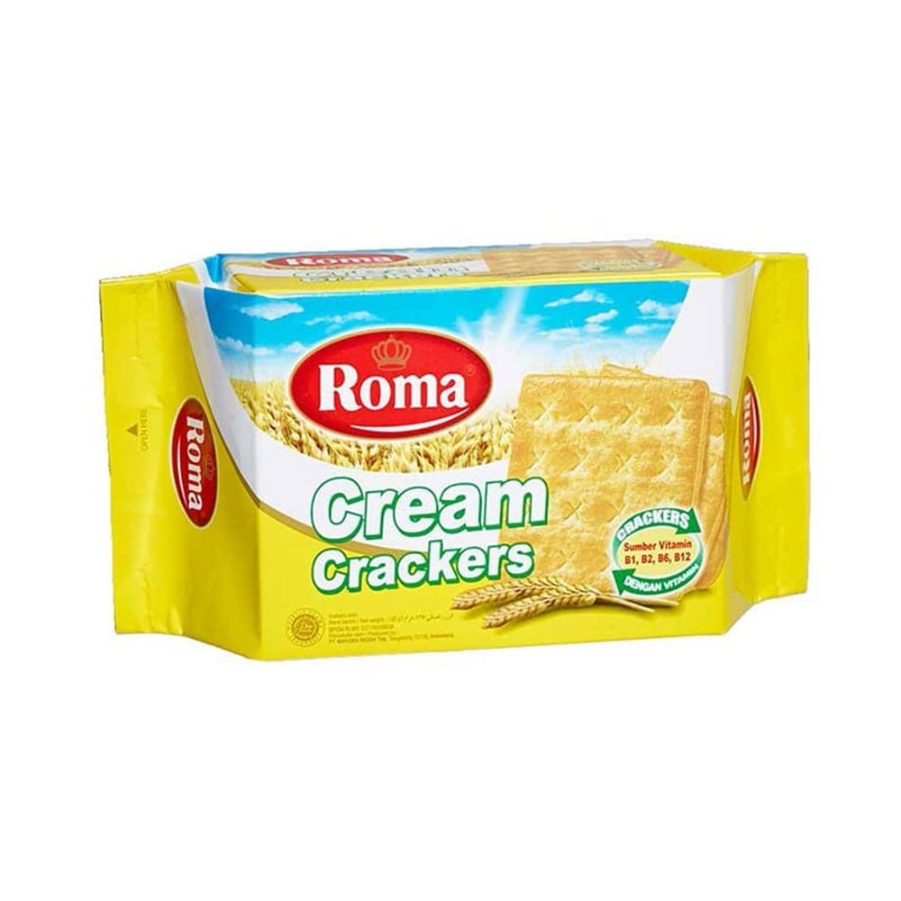 Roma Cream Crackers Biscuit 135g Roma Cream Crackers Biscuit 135g