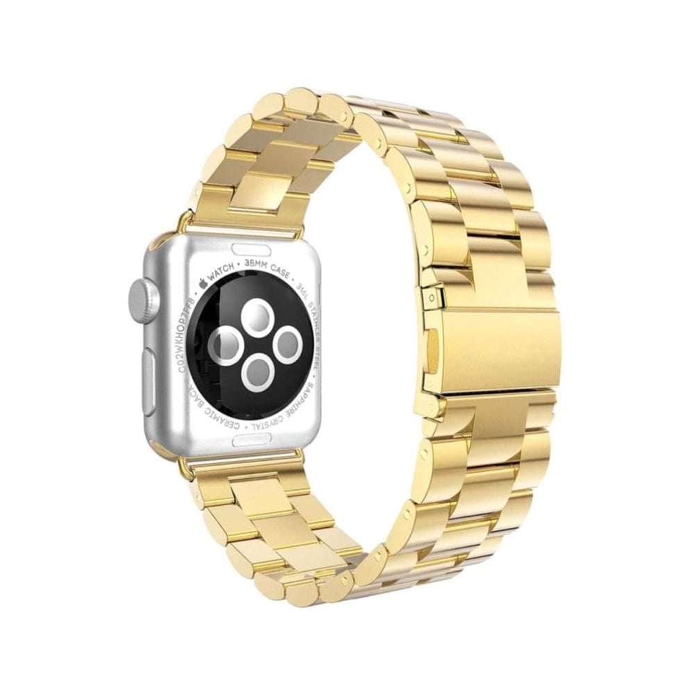 Stainless Steel Replacement Band For Apple Watch Series 5 38mm 44millimeter Gold
