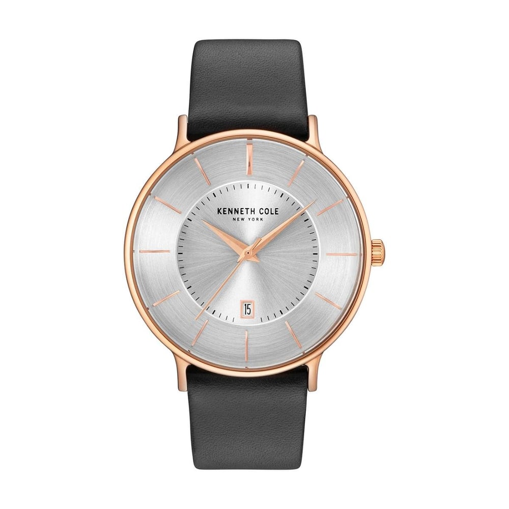 Kenneth Cole New York Watch For Men with Leather Strap