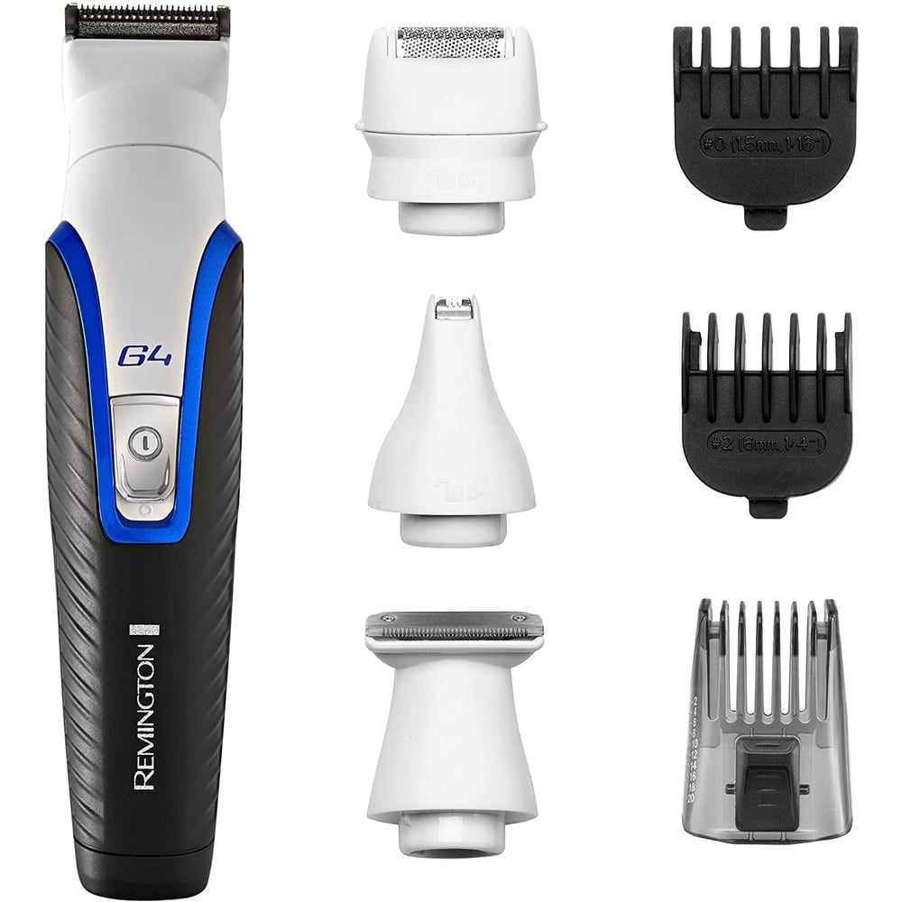 Remington Graphite G4 Cordless Trimmer, All-in-One Beard, Body and Stubble Trimmer with Mini Electric Shaver Attachment Remington Graphite G4 Cordless Trimmer, All-in-One Beard, Body and Stubble Trimmer with Mini Electric Shaver Attachment
