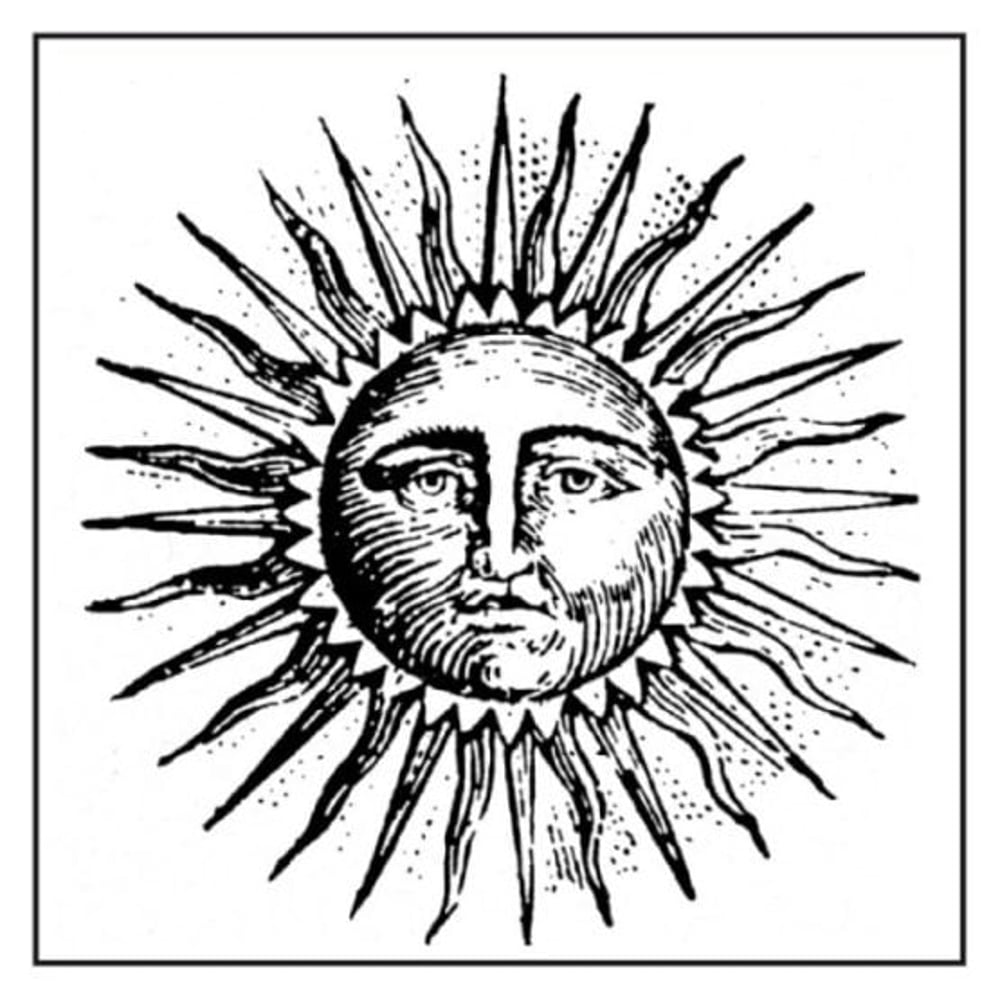 Stamperia HD rubber stamp cm. 10x10 Sun Stamperia HD rubber stamp cm. 10x10 Sun