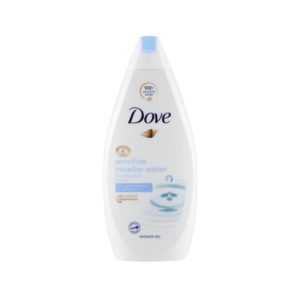 Dove Sensitive Micellar Water Soap Free Shower Gel 500ml Dove Sensitive Micellar Water Soap Free Shower Gel 500ml
