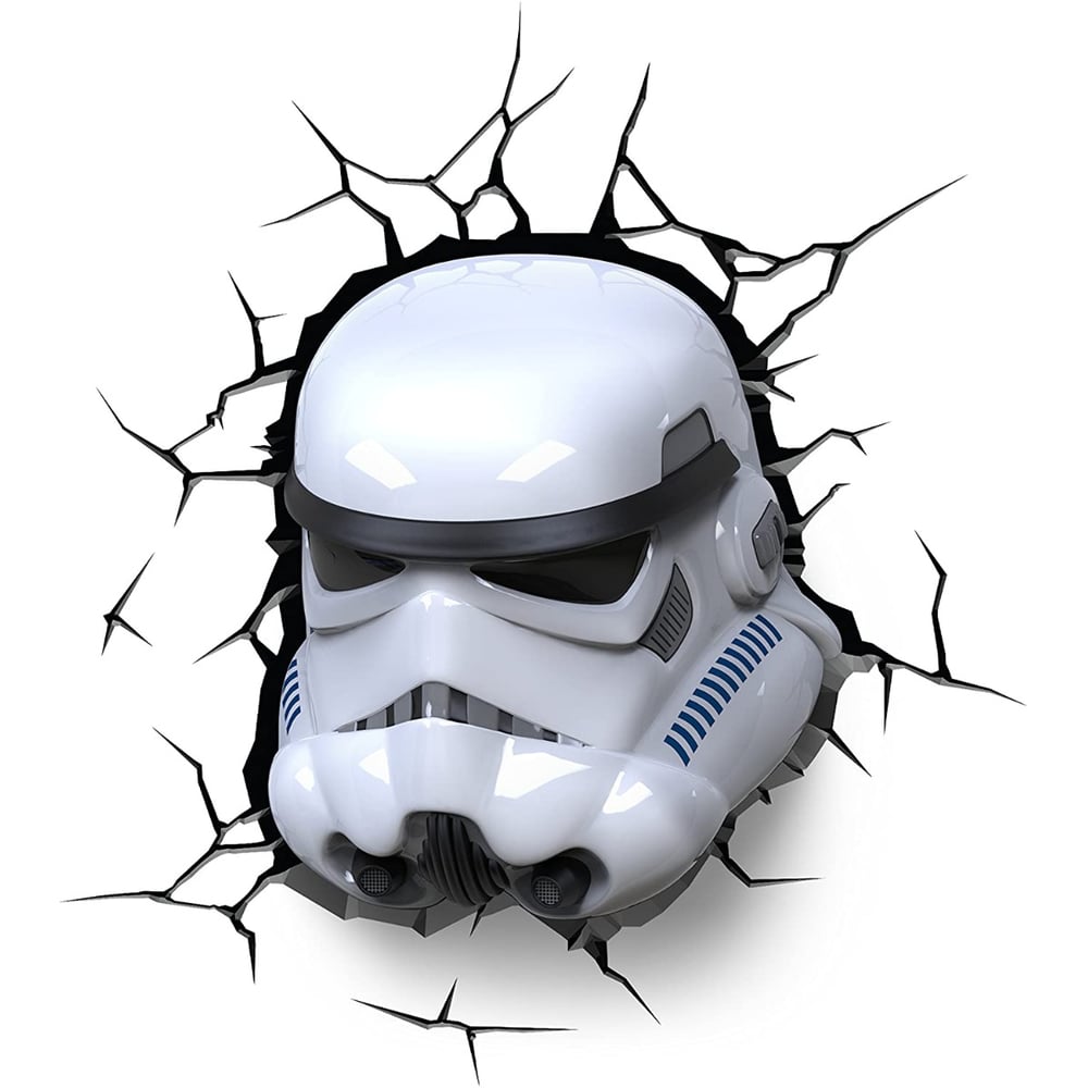 Star Wars Storm Trooper 3D Decor LED Wall Light Star Wars Storm Trooper 3D Decor LED Wall Light