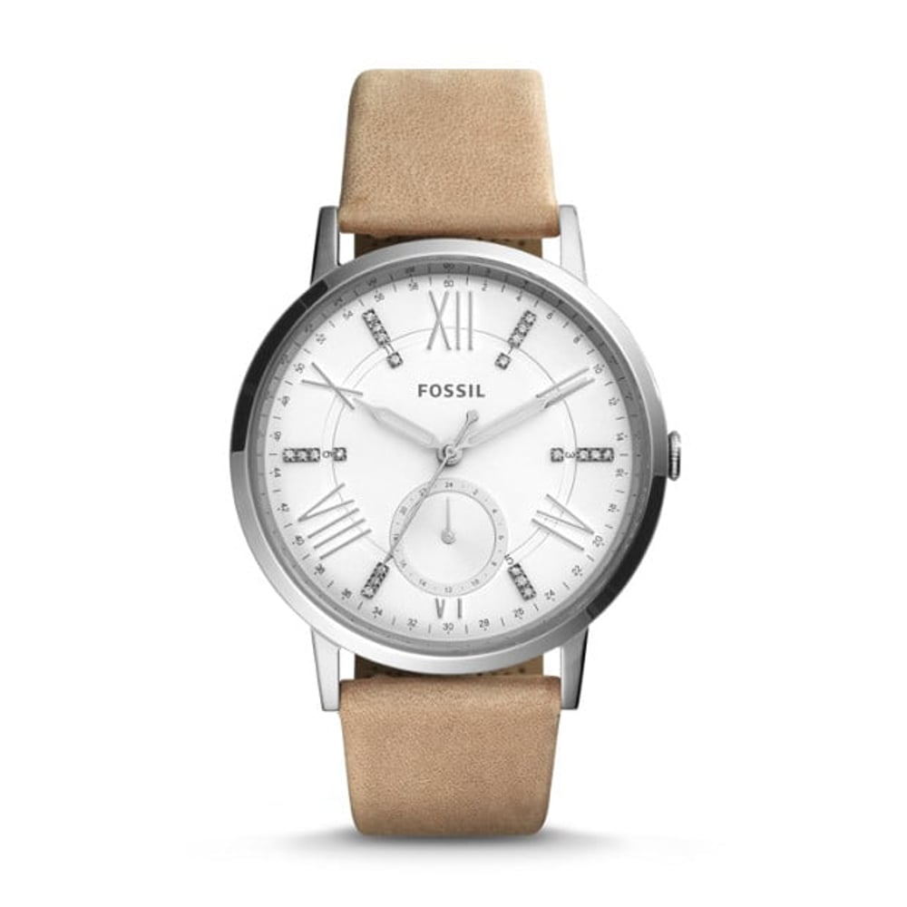 Fossil ES4162 Gazer Multifunction Sand Leather Watch