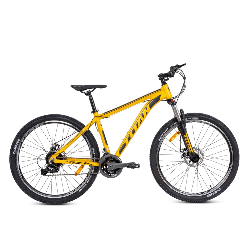 Mogoo Titan Mountain Bike 27.5 Inch, Yellow Mogoo Titan Mountain Bike 27.5 Inch, Yellow