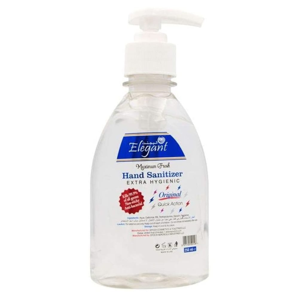 Elegant Hand Sanitizer Gel 250ml