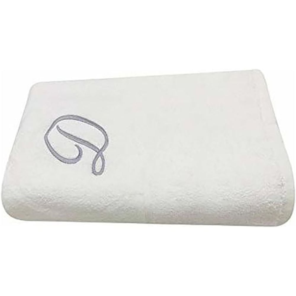 Personalized For You Cotton White D Embroidery Bath Towel 70*140 cm Personalized For You Cotton White D Embroidery Bath Towel 70*140 cm