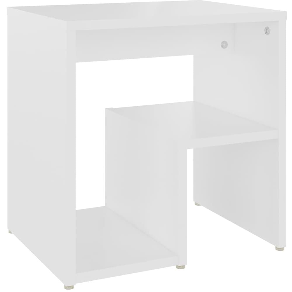 Vidaxl Bed Cabinet White 40x30x40 Cm Engineered Wood Vidaxl Bed Cabinet White 40x30x40 Cm Engineered Wood