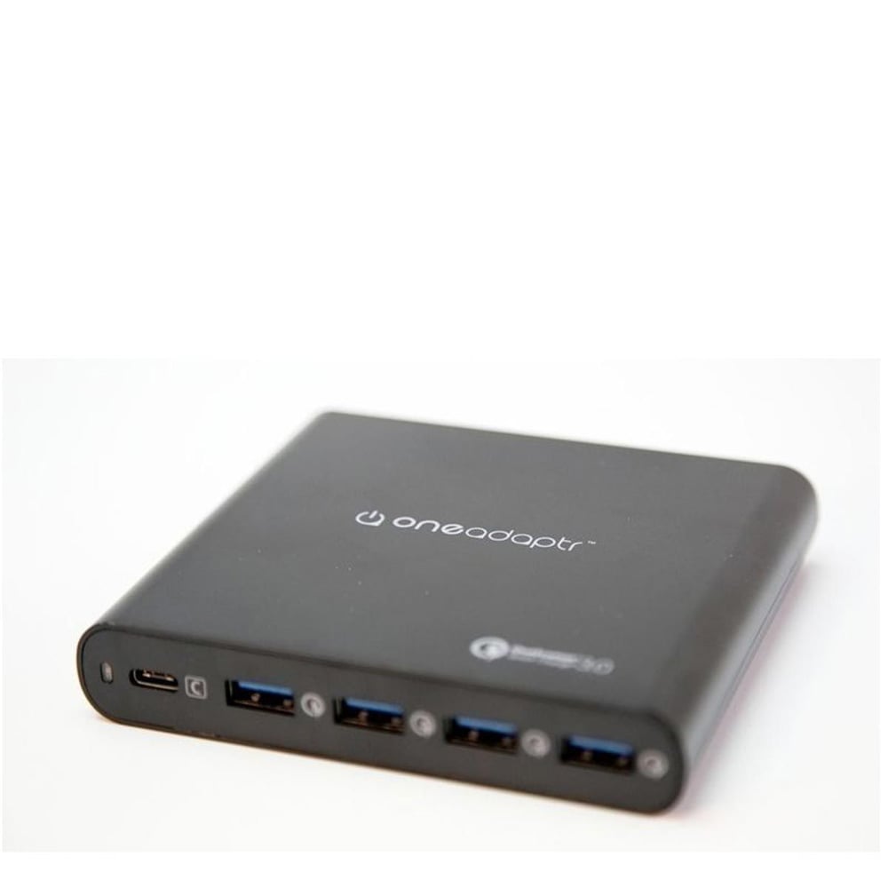 OneAdaptr - EVRI 80W USB-C Charging Station UK for USB-C laptop, Smartphones and Tablets OneAdaptr - EVRI 80W USB-C Charging Station UK for USB-C laptop, Smartphones and Tablets