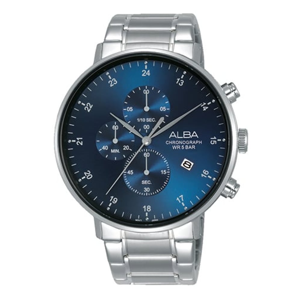 Alba Men's Steel Chronograph Wrist Watch