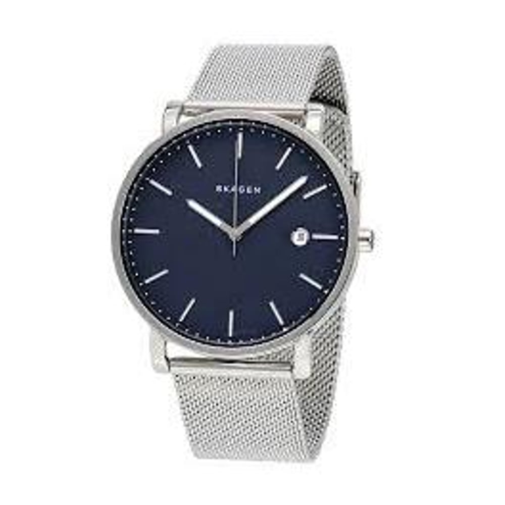 Skagen Hagen Silver Stainless Steel Men Watch SKW6327