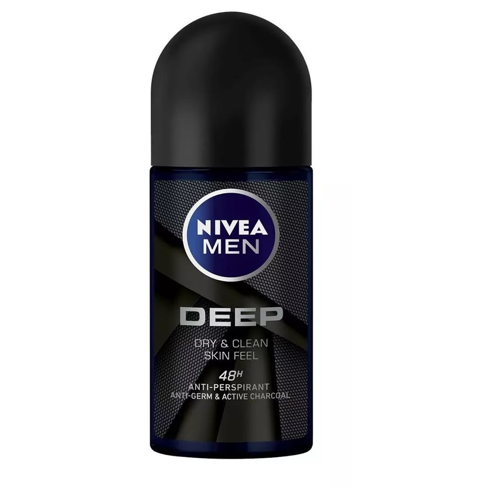 Nivea Men Deep Deo Roll On 50ml Nivea Men Deep Deo Roll On 50ml
