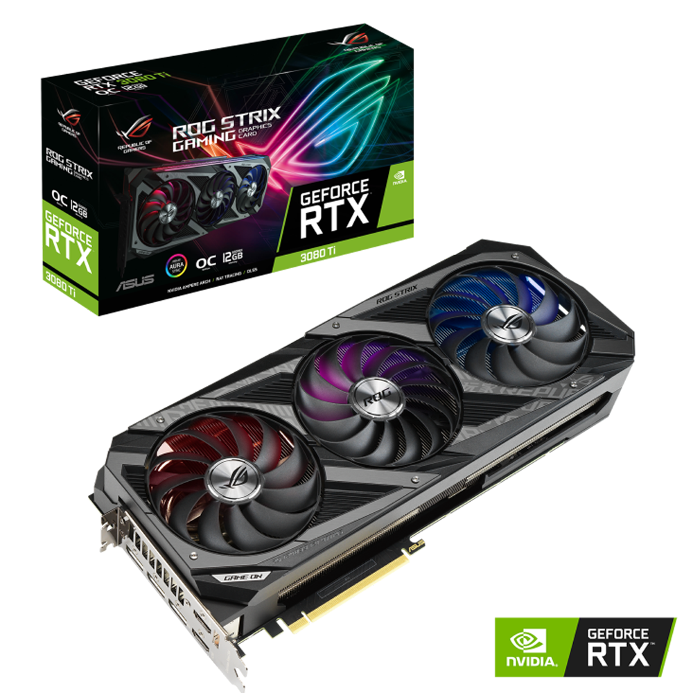 Asus Vga Rtx 3080ti 12gb Ddr6 Rog Strix Oc Gaming 90yv0gt1-m0nm00 Asus Vga Rtx 3080ti 12gb Ddr6 Rog Strix Oc Gaming 90yv0gt1-m0nm00