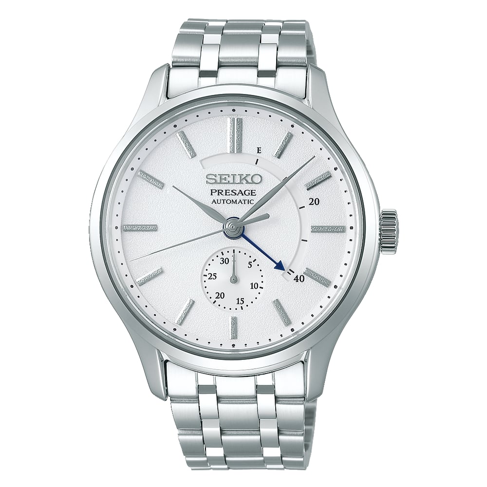 Seiko Zen Garden Silver Metal Analog Watch For Men
