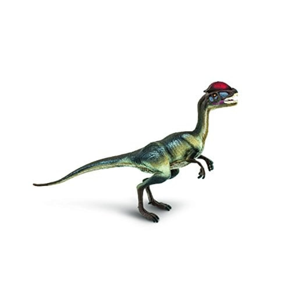 Safari Ltd. Prehistoric World Collection - Realistic Dilophosaurus Figurine Non-Toxic And Bpa Free