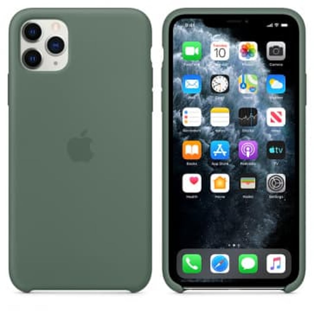 Detrend Silicone Case For Iphone 11 Pro Max - Pine Green Detrend Silicone Case For Iphone 11 Pro Max - Pine Green