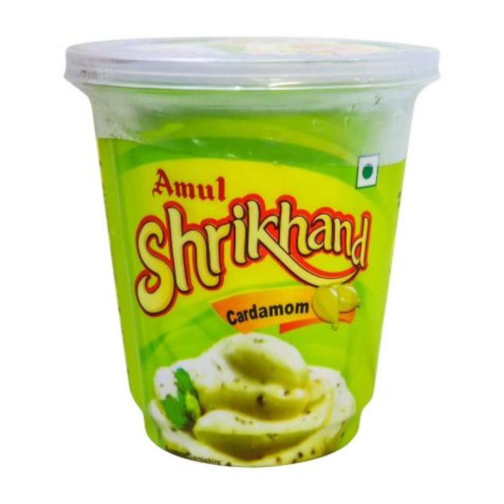 Amul Shrikhand Cardamom 500 Gm Amul Shrikhand Cardamom 500 Gm