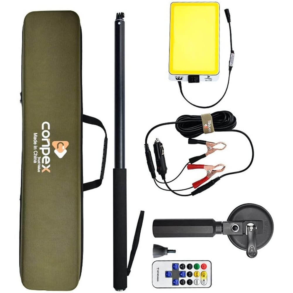 Al Saqer-conpex 360° Light Camping Light With Car Body Fitting Suction Cup 1000w, Multifunction Outdoor Led Fishing Rod Light 5m Camping Lantern Lamp With Ir Remote 3 Modes-high Power Camping Light Al Saqer-conpex 360° Light Camping Light With Car Body Fitting Suction Cup 1000w, Multifunction Outdoor Led Fishing Rod Light 5m Camping Lantern Lamp With Ir Remote 3 Modes-high Power Camping Light