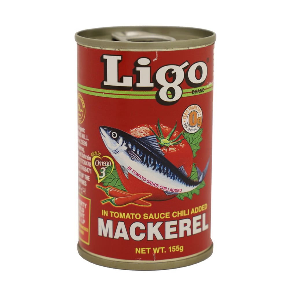 Ligo Mackerel In Tomato Hot Sauce 155gm