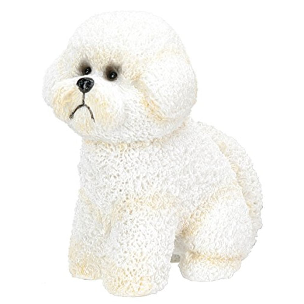 Ytc Bichon Frise Dog - Collectible Figurine Statue Figure Sculpture Puppy