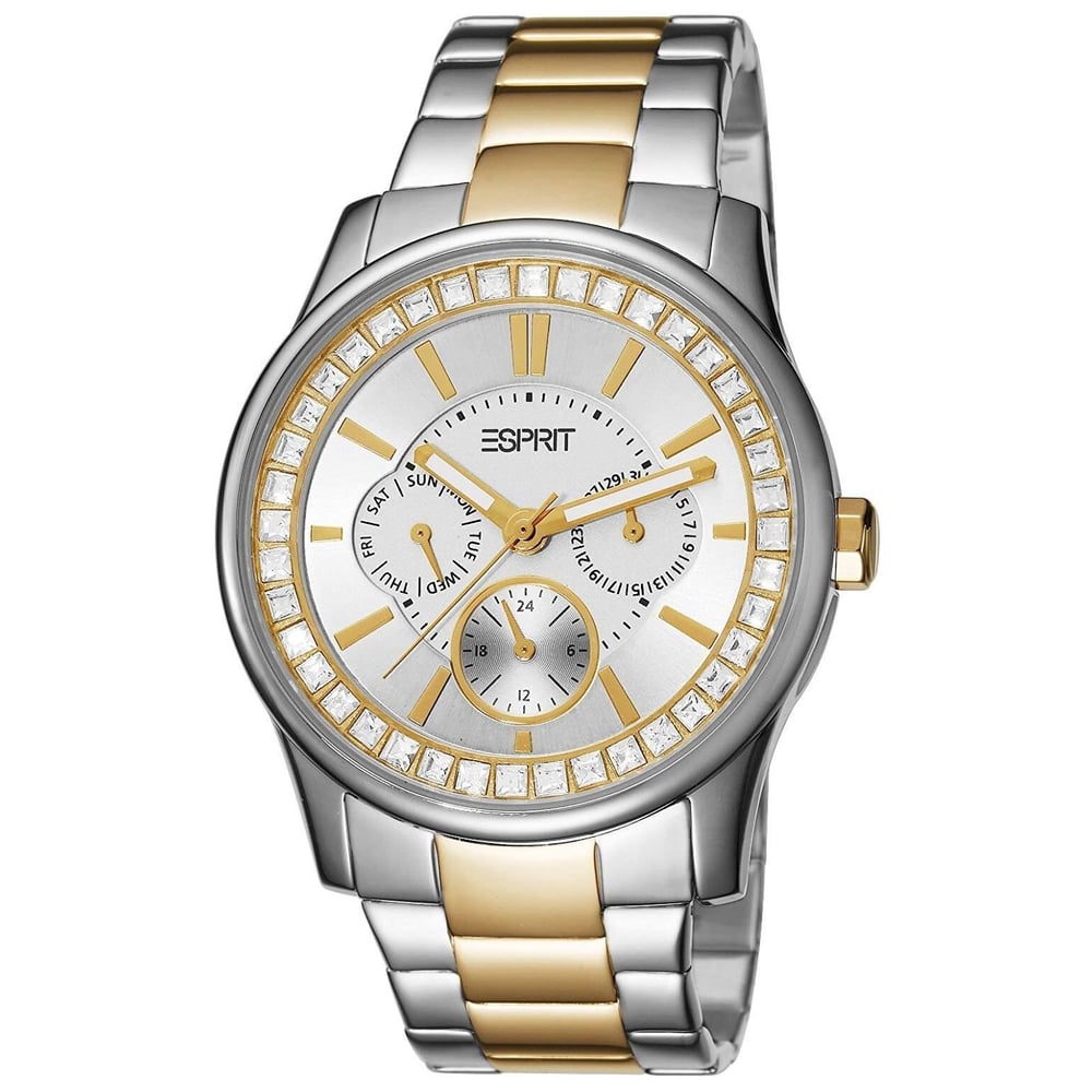 Esprit ES105442002 Analog White Dial Metal Watch For Women