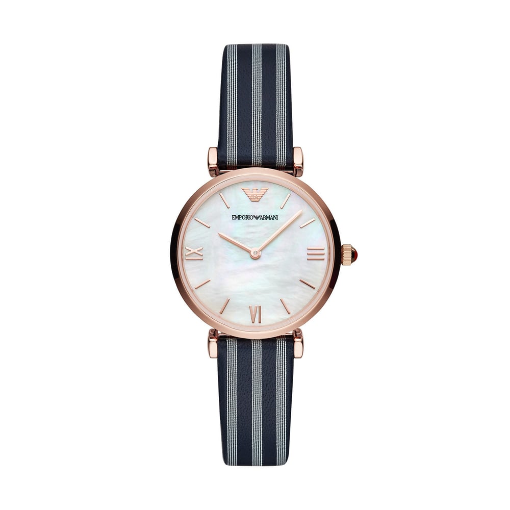 Emporio Armani AR11224 Donna Multicolor Leather Women Watch Emporio Armani AR11224 Donna Multicolor Leather Women Watch