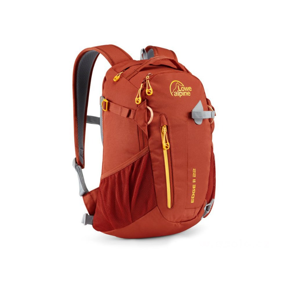 Lowe Alpine Backpack Edge II 22 Large Tabasco Amber Lowe Alpine Backpack Edge II 22 Large Tabasco Amber