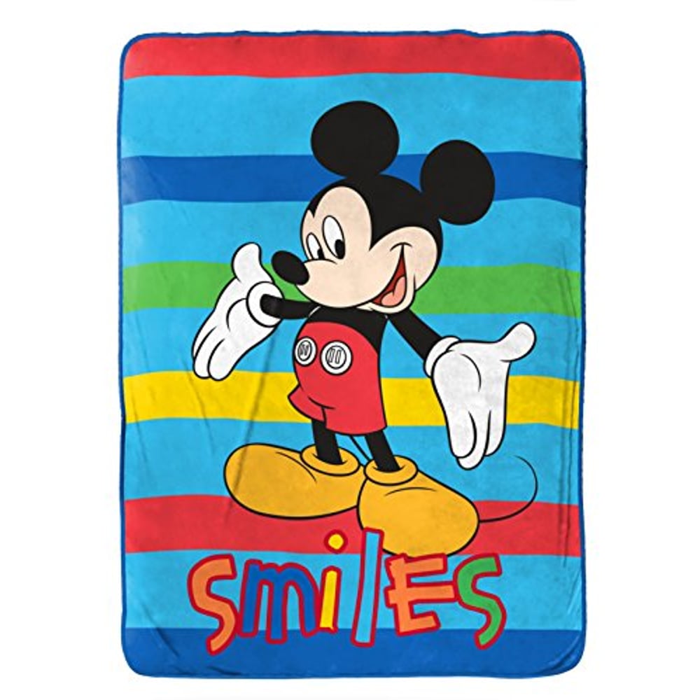 Jay Franco Disney Junior Mickey Mouse Clubhouse Play Twin Fleece Blanket, 62