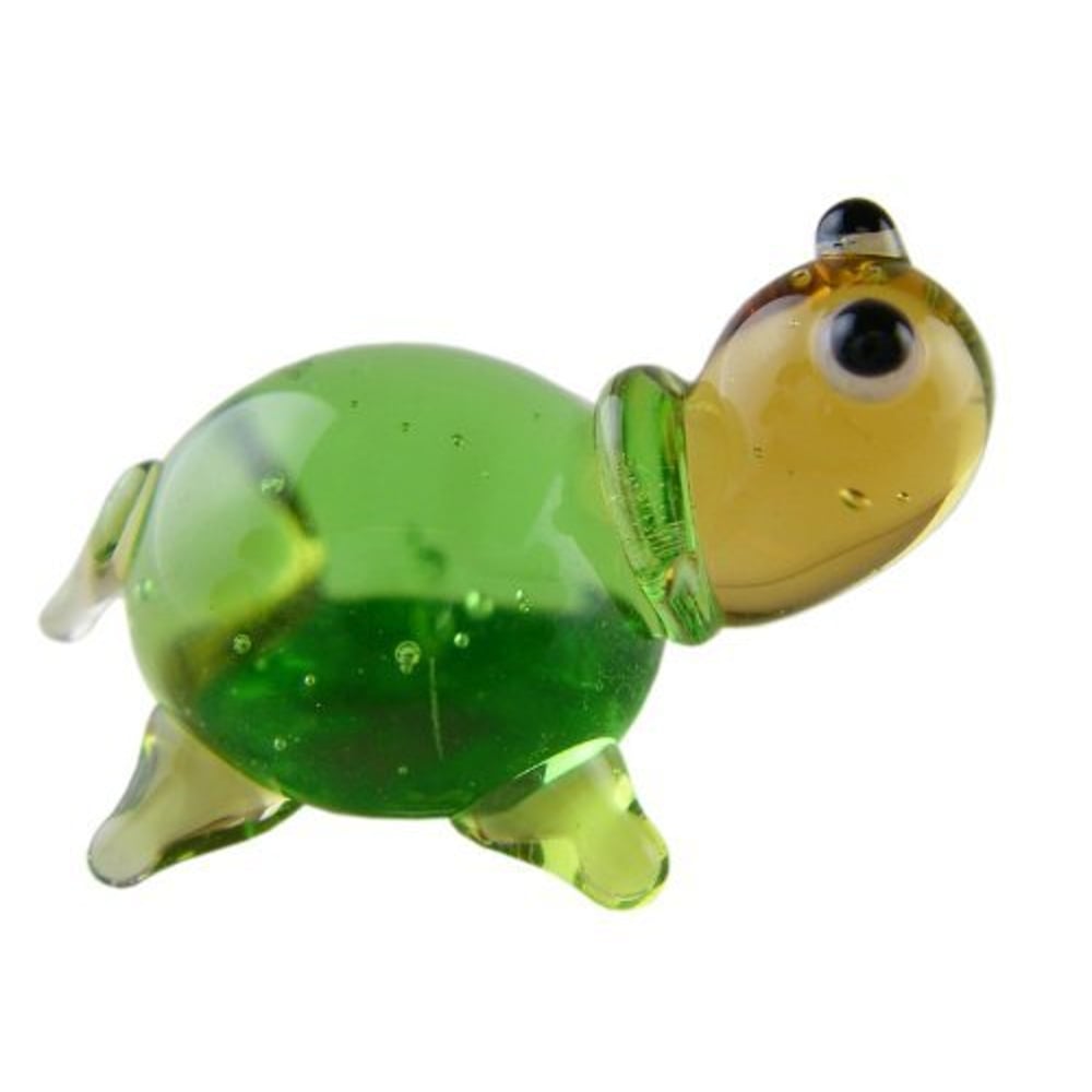 Ganz Miniture Glass Figurines-Glass Aquatic Figurine Animals - Turtle Ganz Miniture Glass Figurines-Glass Aquatic Figurine Animals - Turtle