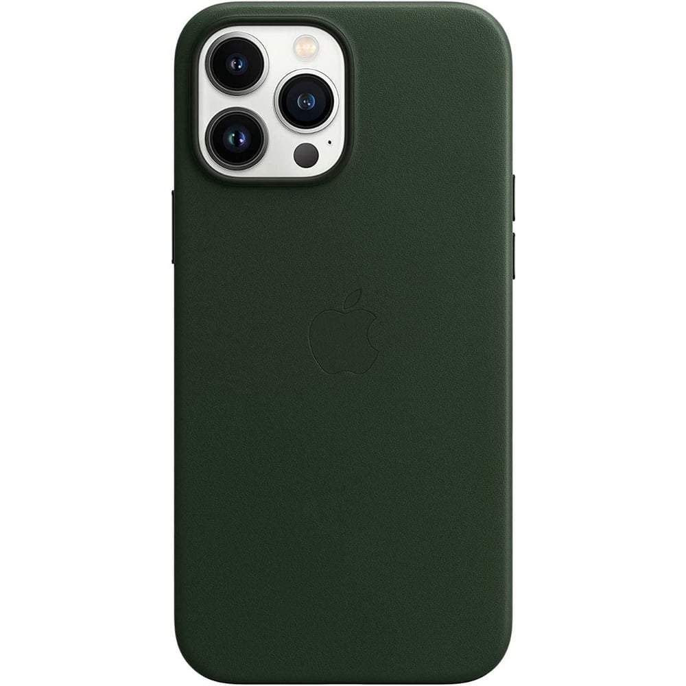 Apple Iphone 13 Pro Leather Case With Magsafe - Sequoia Green Apple Iphone 13 Pro Leather Case With Magsafe - Sequoia Green