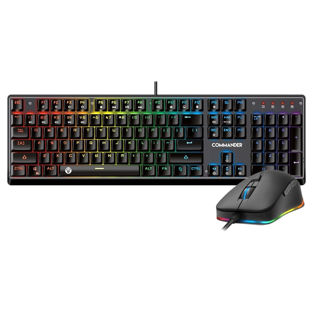 Fantech MVP-862 Wired Gaming Keyboard and Mouse RGB Combo MEch keyboard