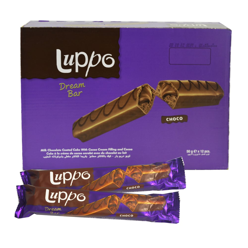 Solen Luppo Dream Bar Cacao, 12 X 50 gm Solen Luppo Dream Bar Cacao, 12 X 50 gm