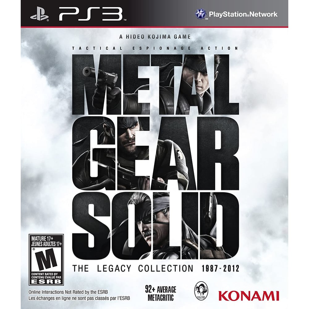 Sony Ps3 Metal Gear Solid The Legacy Collection Sony Ps3 Metal Gear Solid The Legacy Collection