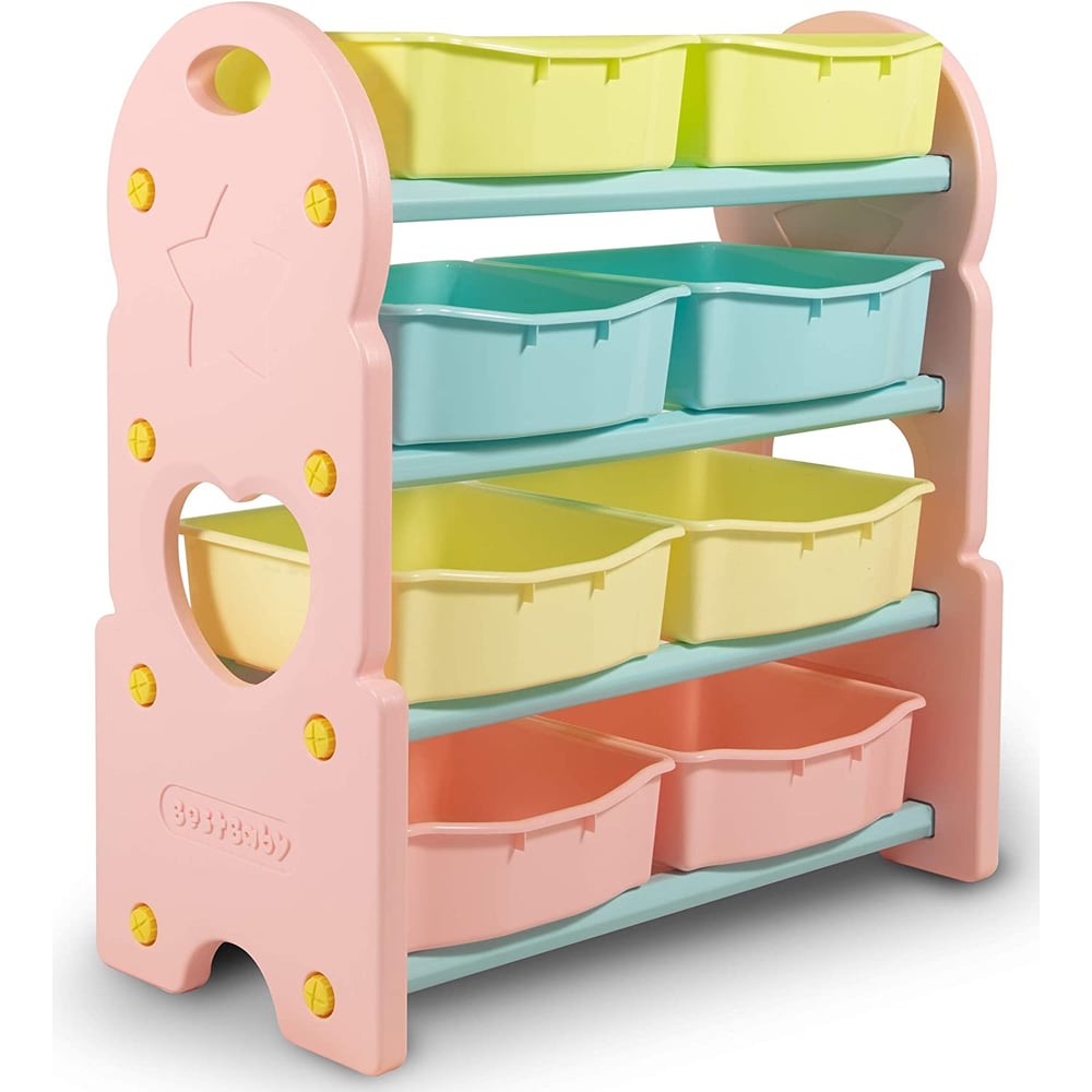 Home CanvasChildren Deluxe Multi-Bin Toy Organizer with Storage Bins, Toys Storage Box for Girls, Pink, Kids Toy Box Storage Home CanvasChildren Deluxe Multi-Bin Toy Organizer with Storage Bins, Toys Storage Box for Girls, Pink, Kids Toy Box Storage