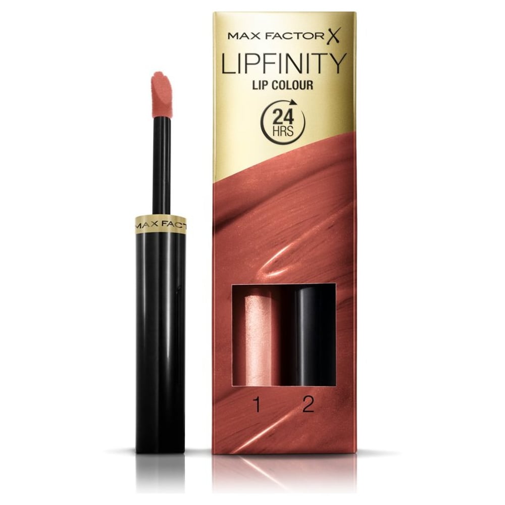 Max Factor Lipfinity Lip Colour Lipstick 2-step Long Lasting 070 Spicy 2.3ml + 1.9g Max Factor Lipfinity Lip Colour Lipstick 2-step Long Lasting 070 Spicy 2.3ml + 1.9g