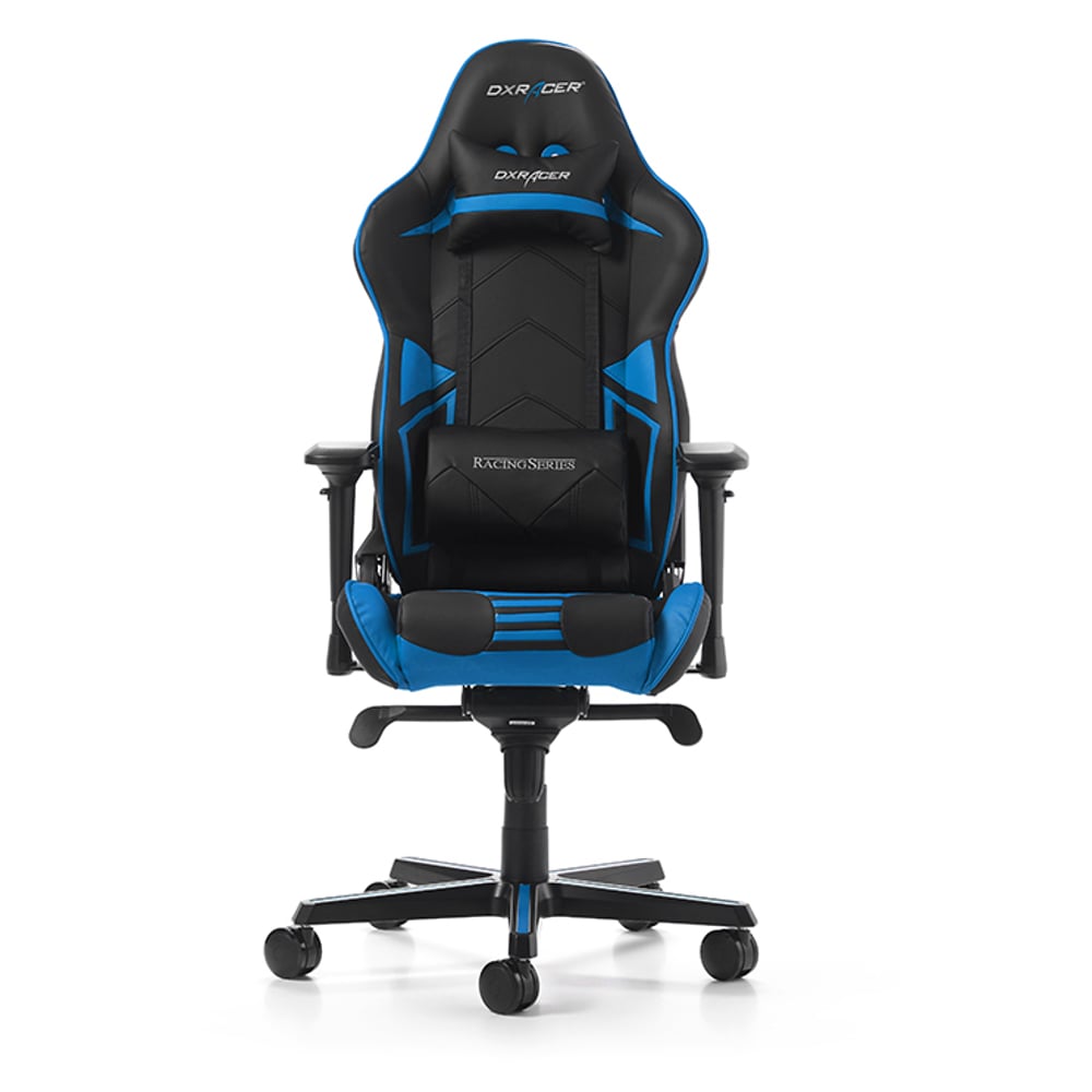 Dxracer Racing Series Gaming Chair - Black Blue Dxracer Racing Series Gaming Chair - Black Blue