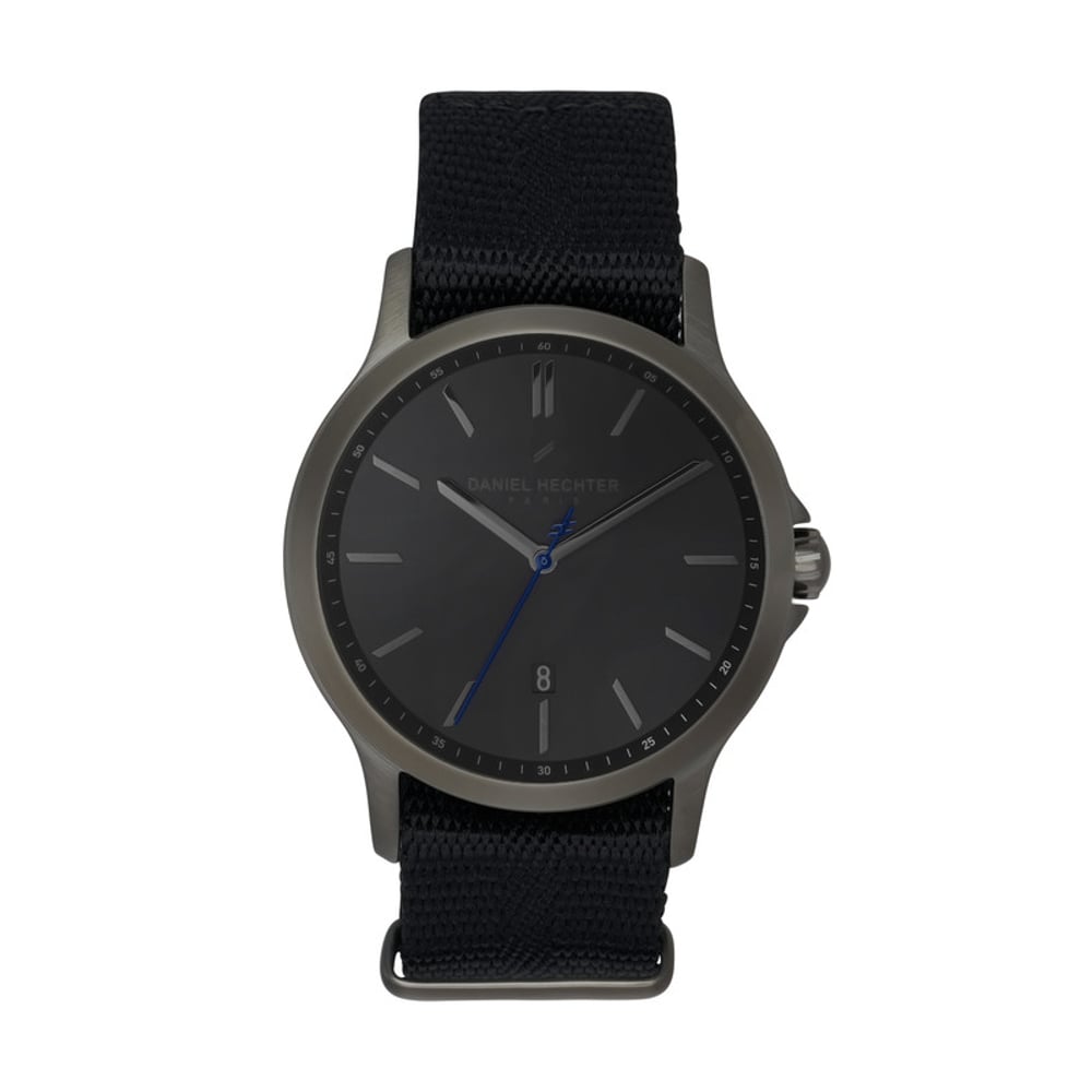 Daniel Hechter Marais gun Black Nato Mens Watch Daniel Hechter Marais gun Black Nato Mens Watch