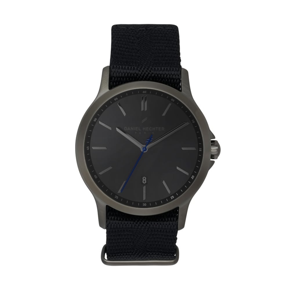 Daniel Hechter Marais gun Black Nato Mens Watch