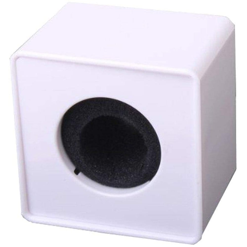 Coopic White Abs Injection Molding Interview Mic Microphone Logo Flag Station Coopic White Abs Injection Molding Interview Mic Microphone Logo Flag Station
