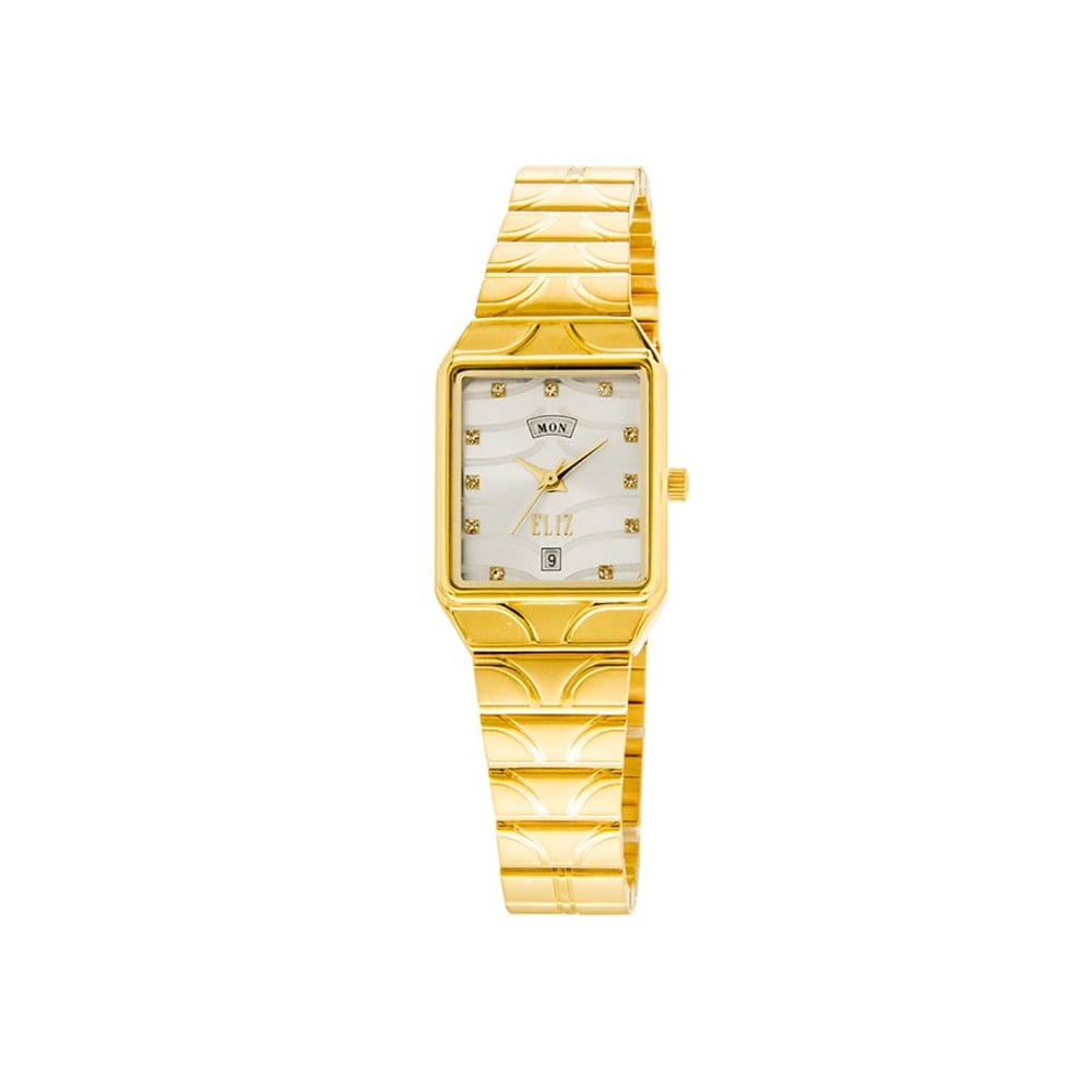 Eliz Costa Es8714l2gsg Gold Plated Ss Case And Band Women's Watch Eliz Costa Es8714l2gsg Gold Plated Ss Case And Band Women's Watch