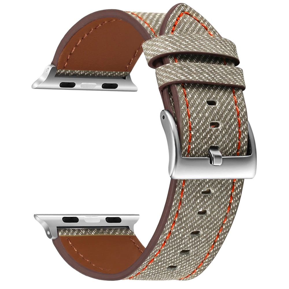 Amerteer Apple watch Band Compatible with Apple Watch Series 1/2/3/4/5/6 Grey 38/40mm Amerteer Apple watch Band Compatible with Apple Watch Series 1/2/3/4/5/6 Grey 38/40mm