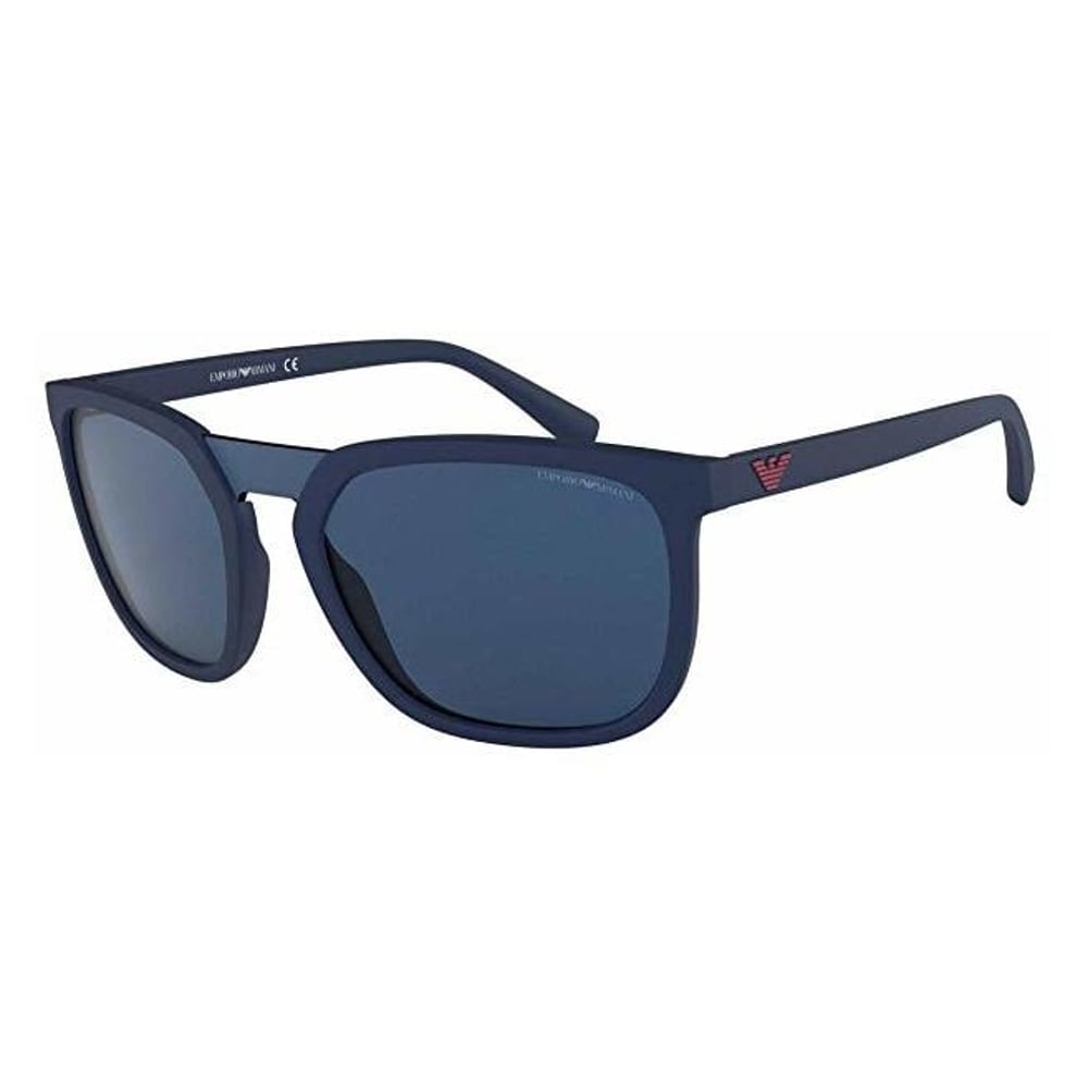 Emporio Armani matt Blue Plastic Men Sunglasses EA-4123-571980