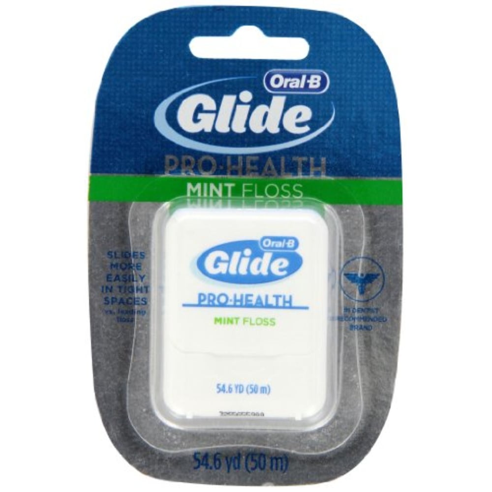 Oral-B Glide Pro-Health Dental Floss, Mint, 50 M Oral-B Glide Pro-Health Dental Floss, Mint, 50 M
