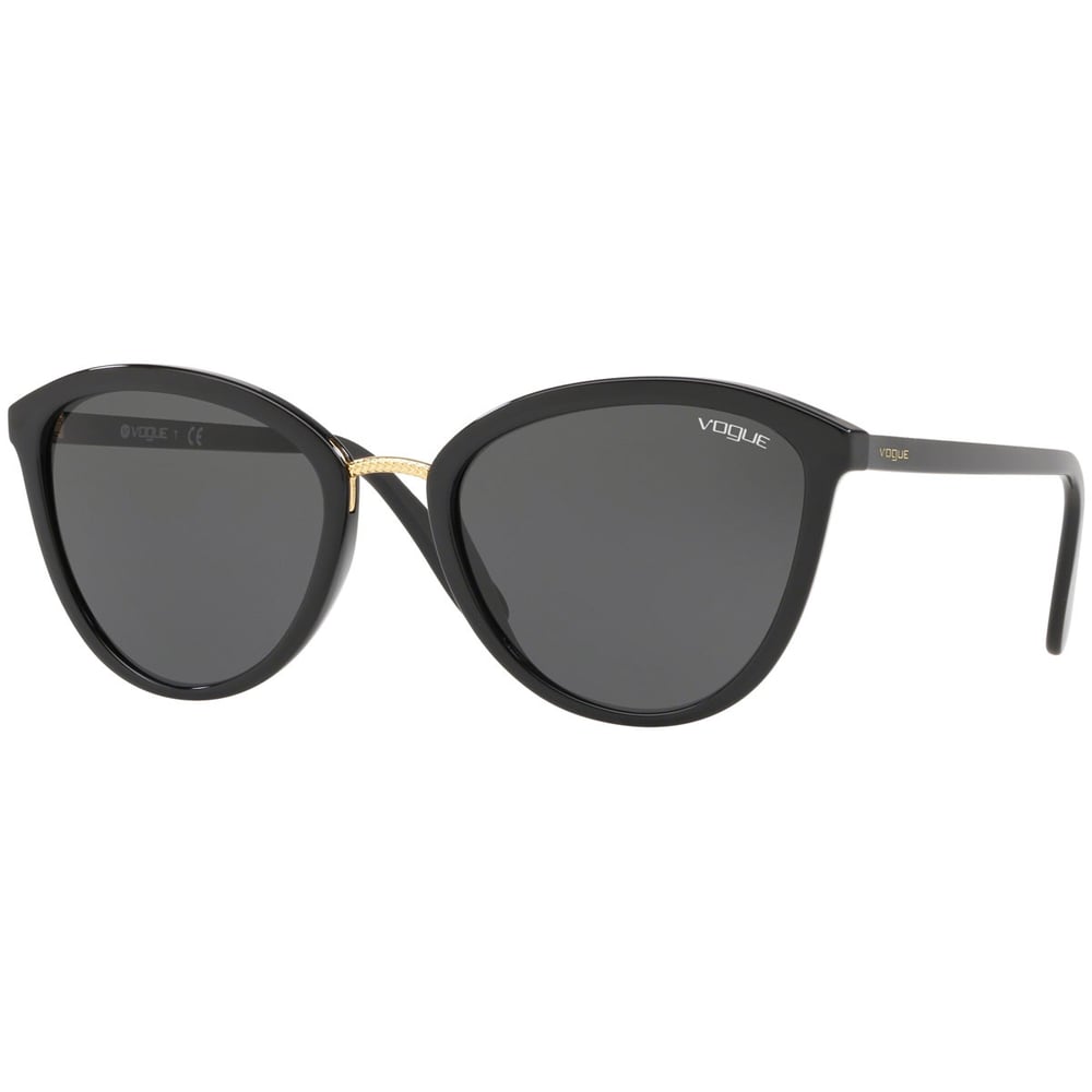 Vogue Cat Eye Black For Women Sunglass