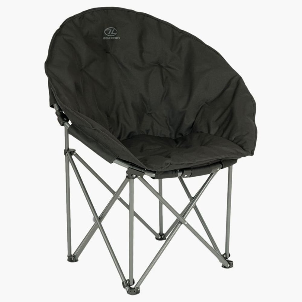 Highlander Moon Chair, Black