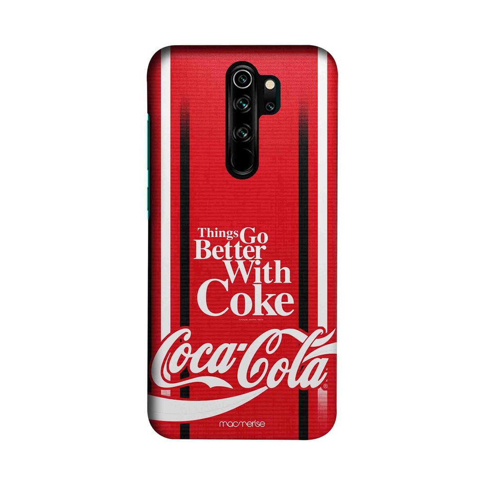 Better With Coke Red - Sleek Case for Xiaomi Redmi Note 8 Pro