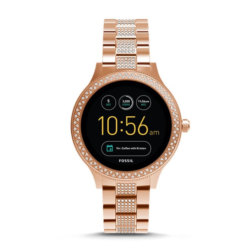 Fossil FTW6008 Gen 3 Smartwatch - Q Venture Rose Gold-Tone Stainless Steel