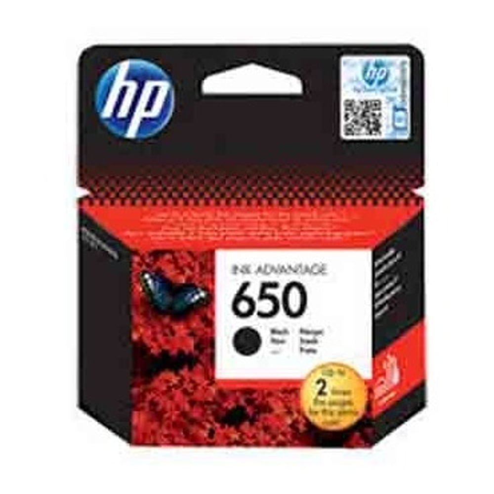HP 650 CZ101AK Black Ink Toner Cartridge HP 650 CZ101AK Black Ink Toner Cartridge