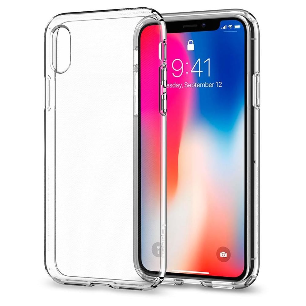 Spigen Liquid Crystal Clear Case For iPhone Xs Spigen Liquid Crystal Clear Case For iPhone Xs